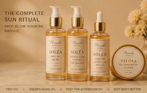 SOLÉA GOLDEN GLOW BODY OIL — Radiance Shimmer Elixir
