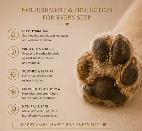 HAPPY FEET | Premium Paw Balm For Dogs