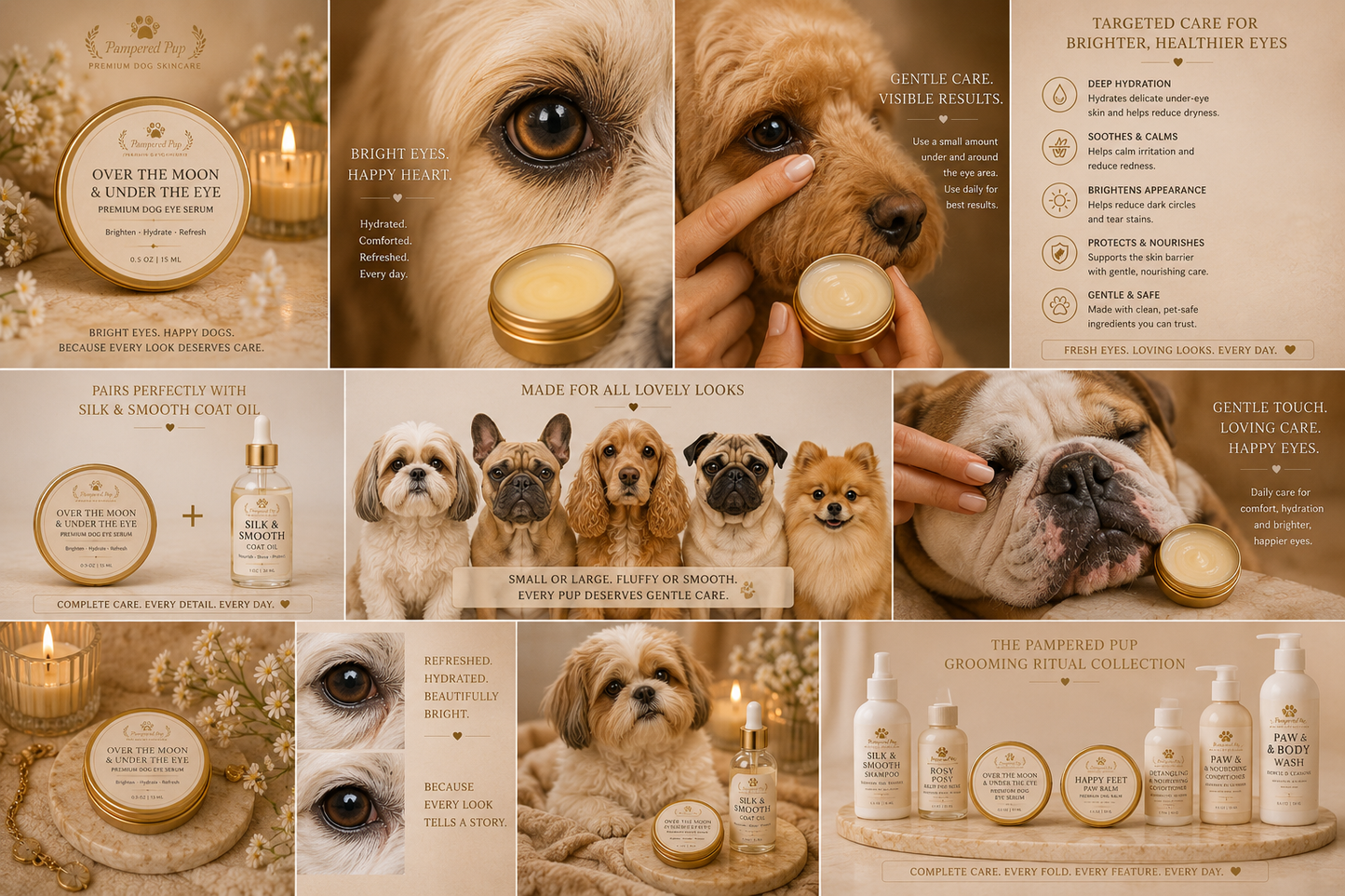 OVER THE MOON & UNDER THE EYE | Premium Dog Eye Serum