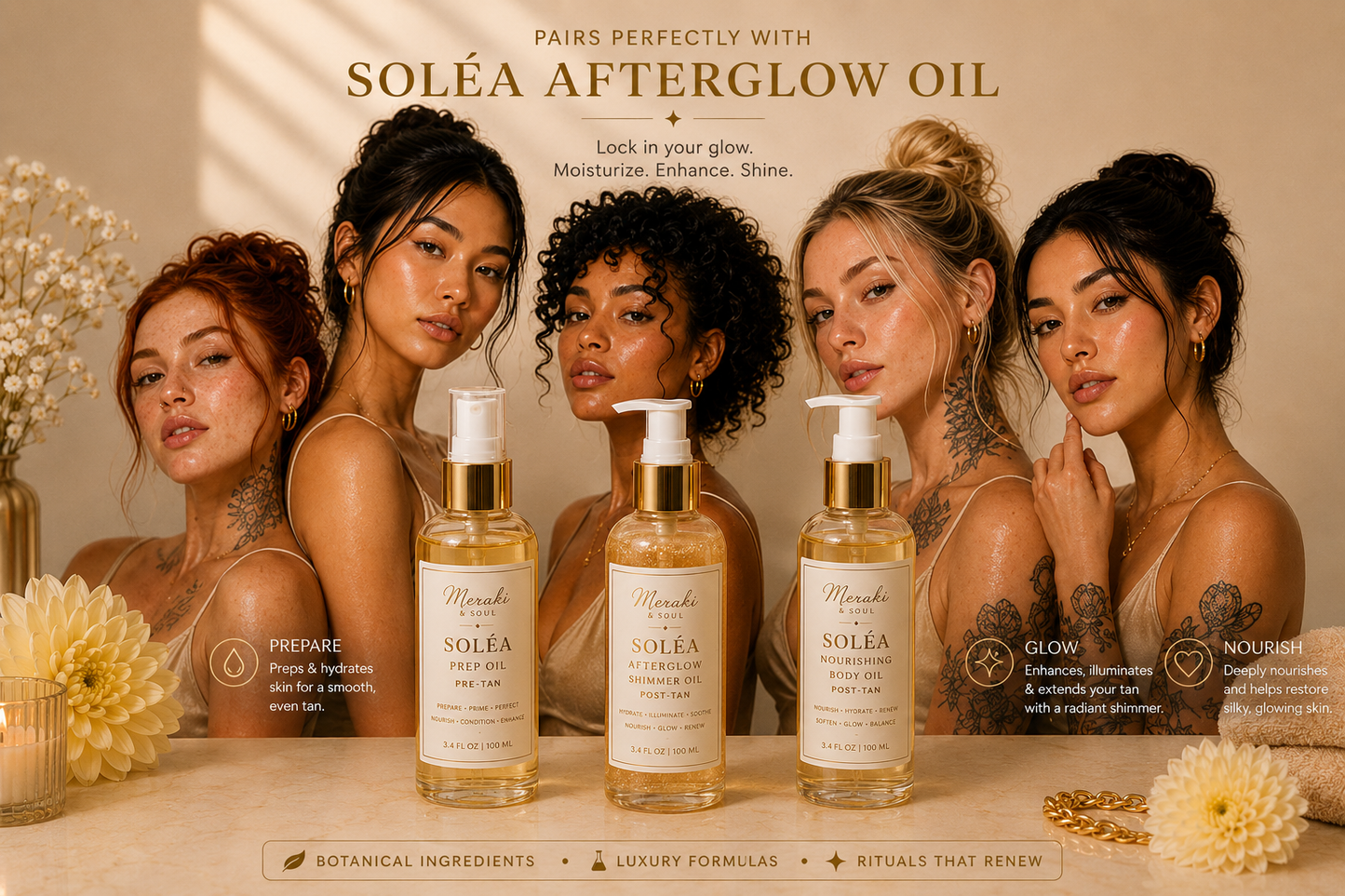 SOLÉA — Prep Oil (Pre-Tan Oil)