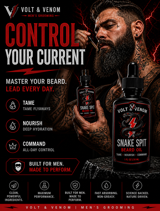 Snake Spit — Premium Beard Oil