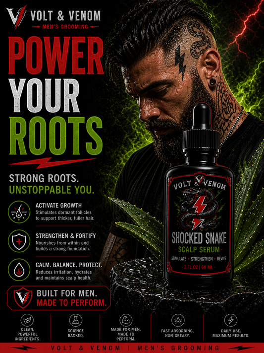Shocked Snake — Premium Scalp Serum