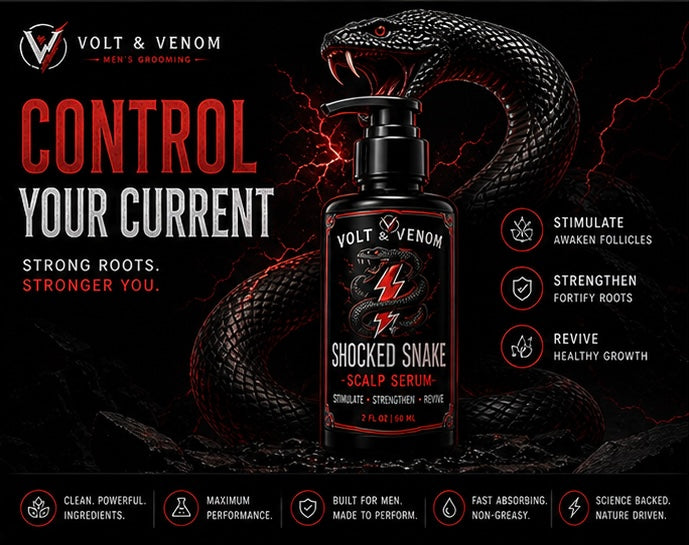 Shocked Snake — Premium Scalp Serum