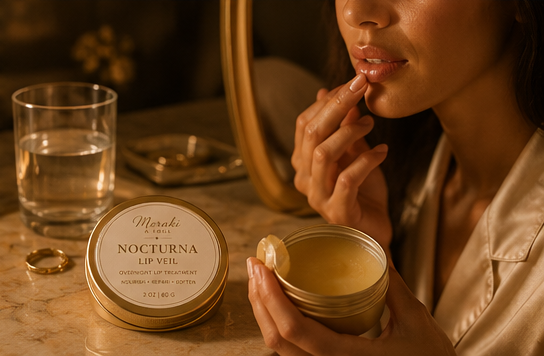 NOCTURNA Lip Veil | Overnight Renewal Lip Mask