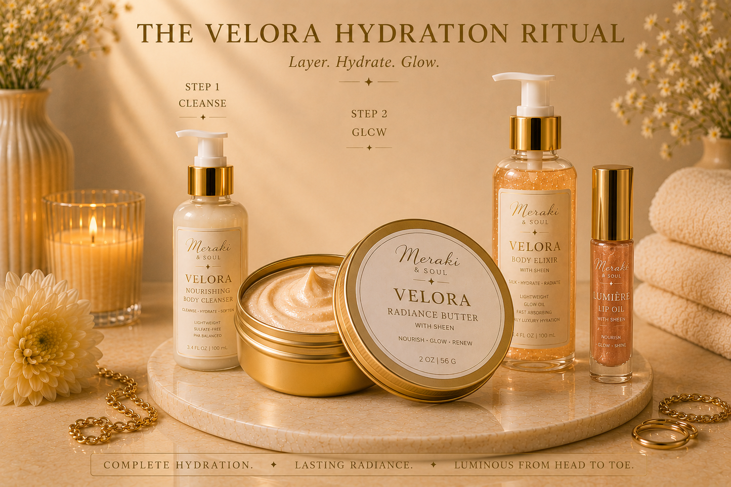 VELORA — Radiance Butter (With Sheen)