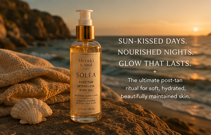 SOLÉA POST-TAN AFTERGLOW BODY OIL — Recovery Glow Elixir