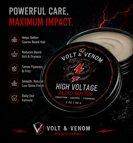 High Voltage Beard Butter