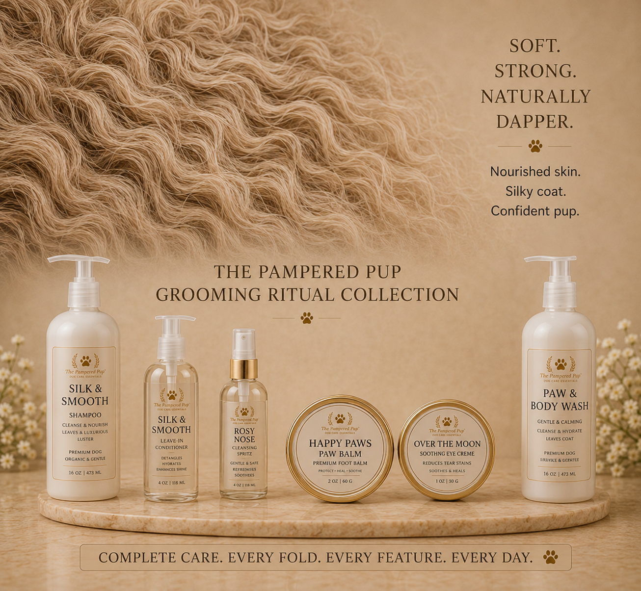 SILK & SMOOTH™ | Luxury Skin & Coat Oil For Male Dogs — DAPPER DOG™