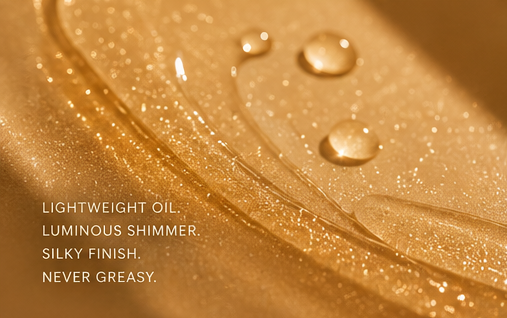 SOLÉA GOLDEN GLOW BODY OIL — Radiance Shimmer Elixir