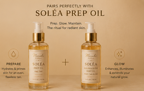 SOLÉA GOLDEN GLOW BODY OIL — Radiance Shimmer Elixir