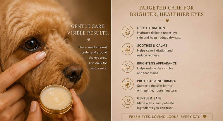 OVER THE MOON & UNDER THE EYE | Premium Dog Eye Serum