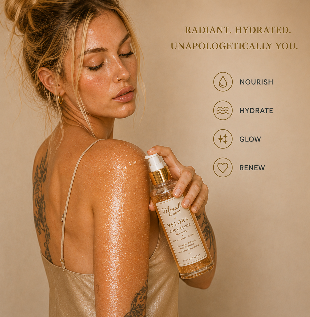 VELORA — Body Elixir (With Sheen)